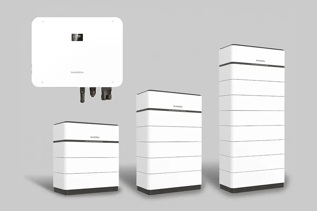 Photovoltaik Batterie Speicher und Hybridwechselrichter von Sungrow. Installiert von Ihrem Fachinstallateur.